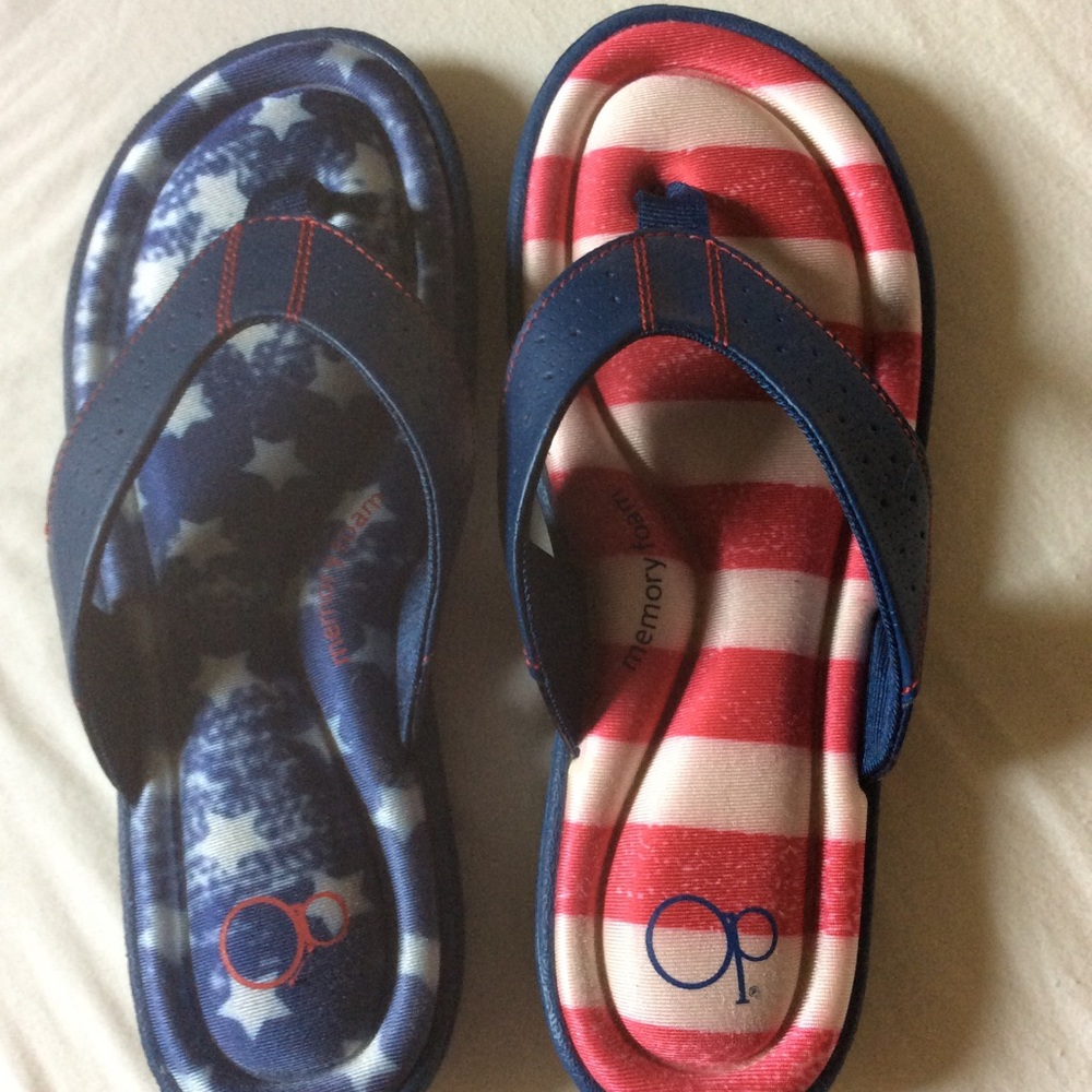 OP Patriotic Flip Flops